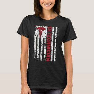 T-shirt Technicien en salle d'urgence Technicien technicie