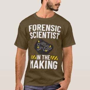 T-shirt Technicien en sciences médico-légales Enquêtes sur