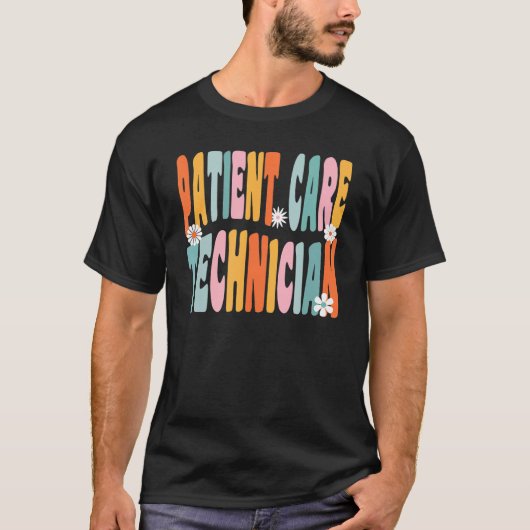 T-shirt Technicien en soins aux patients du PCT (Devant)