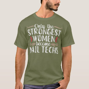 T-shirt Technicien en technologie de l'ongle Funny Manicur