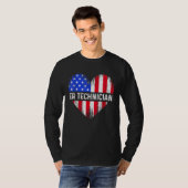 T-shirt Technicien Er Salle d'Urgence Tech 16 (Devant entier)
