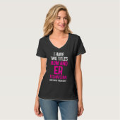 T-shirt Technicien Er Salle d'Urgence Tech 35 (Devant entier)
