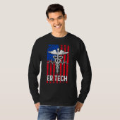 T-shirt Technicien Er Salle d'Urgence Tech 4 (Devant entier)