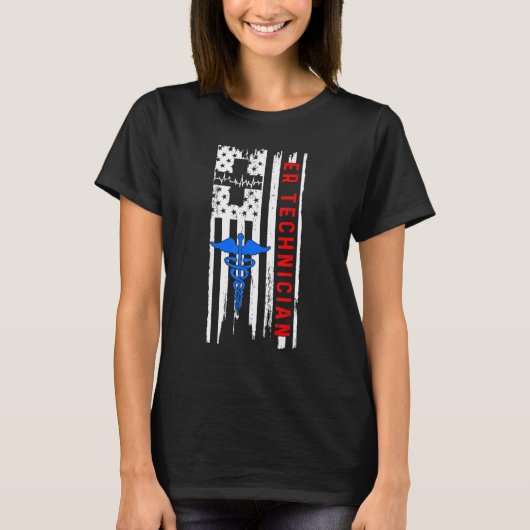 T-shirt Technicien Er Salle d'Urgence Tech 46 (Devant)