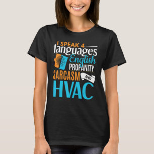 T-shirt Technicien HVAC Chemise Sarcastique Citation HVAC 