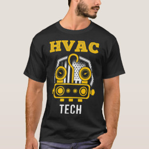 T-shirt Technicien HVAC HVAC Réparateur CA Installation