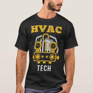 T-shirt Technicien HVAC HVAC Réparateur CA Installation