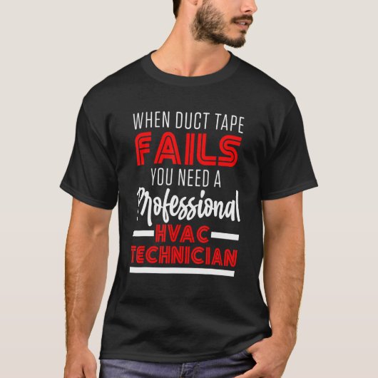 T-shirt Technicien Hvac Hvac Tech 15 (Devant)