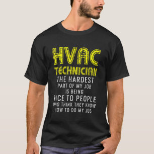 T-shirt Technicien Hvac Hvac Tech 26