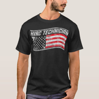 T-shirt Technicien HVAC instructeur technique HVAC amusant