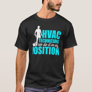 T-shirt Technicien Hvac N'Importe Quel Poste Tech Hvac