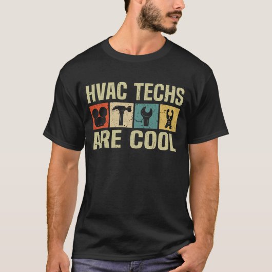 T-shirt Technicien HVAC pour Handyman (Devant)