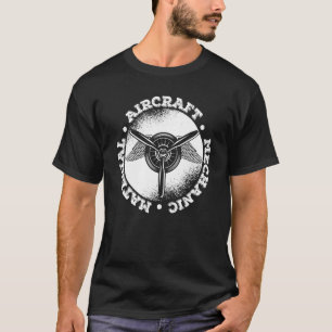 T-shirt Technicien mécanicien des ailes