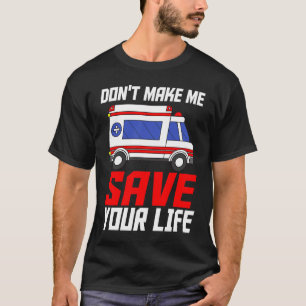 T-shirt Technicien médical d'urgence Ambulancier Assistant