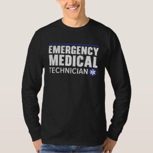 T-shirt Technicien médical d'urgence soins de santé EMT Pa