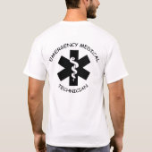 T-shirt Technicien Médicale de secours mono (Dos)
