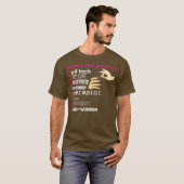 T-shirt Technicien Nail Love Nail Tech Funny Tech Nail (Devant entier)