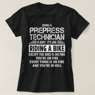 T-shirt Technicien prépresse