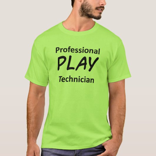 T-shirt Technicien professionnel de jeu (Devant)