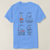 T-shirt Technicien scientifique de laboratoire Médicale sc (Design devant)