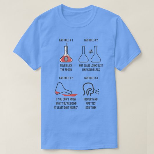 T-shirt Technicien scientifique de laboratoire Médicale sc (Design devant)