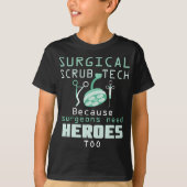 T-shirt Technicien Scrub Drôle Ou Technique Chirurgie Su (Devant)