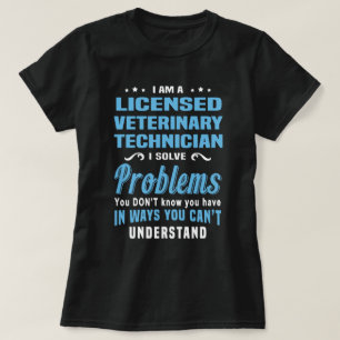 T-shirt Technicien vétérinaire agréé