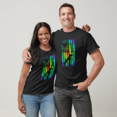 T-shirt Technicien Vétérinaire Drapeau États-Unis Technici (Unisexe)