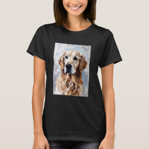T-shirt Technicien vétérinaire Golden Retriever Dresseur d