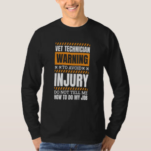 T-shirt Technicien vétérinaire pour vétérinaires Vétérinai