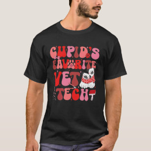 T-shirt Technicien Vétérinaire Saint Valentin Vétérinaire