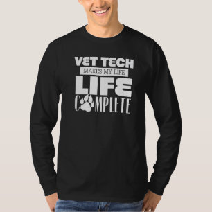 T-shirt Technicien vétérinaire vétérinaire 2