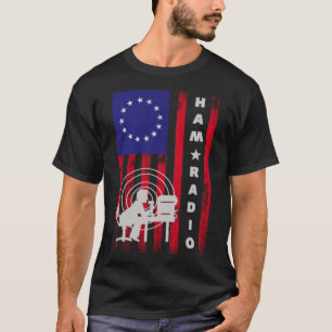 T-SHIRT TECHNICIENS DE LA RADIO HAM FUN AMATEUR RADIO SIGN