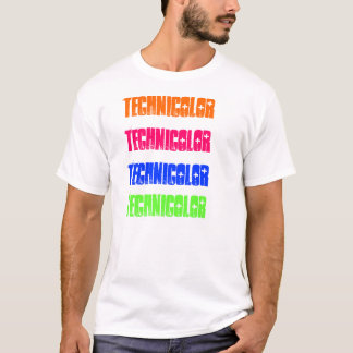 T-shirt Technicolor, Technicolor, Technicolor, Technicolor