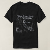 T-shirt Technics École De Musique (Design devant)