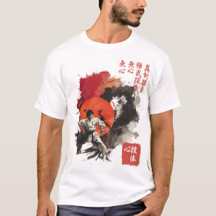 T-shirt Technique corporelle de l'artiste guerrier Kyokush