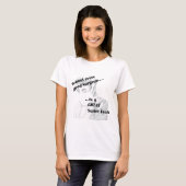 T-shirt Technique de balayage (Devant entier)