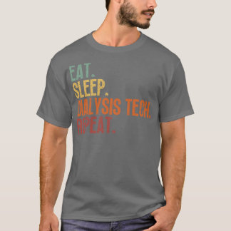 T-shirt Technique de dialyse du sommeil à manger Répétitio