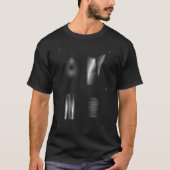T-shirt - Techno abstrait (Devant)