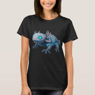 T-shirt Techno Axolotl - Conception de Robot Mignon