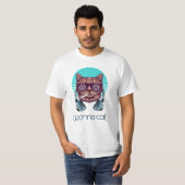 T-shirt Techno cat - Catsondrugs.com (Devant entier)