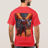T-shirt Techno-Devil : Commander le champ de bataille numé (Dos)