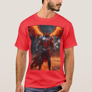 T-shirt Techno-Devil : Commander le champ de bataille numé