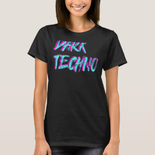 T-shirt Techno Homme foncé Tekke Tekno Raver Party Techno 