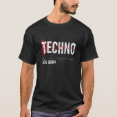 T-shirt Techno Kick Drum Synthesizer (Devant)