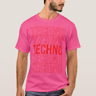T-shirt Techno Music - Dj Rave Edm Festival