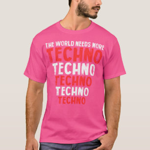 T-shirt Techno Music Electro Edm Raver Festival Rave Tech
