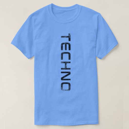 T-shirt Techno Music Lover (Design devant)