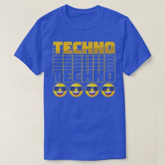T-shirt Techno Rave Dj Musique Electro Raver Trance Edm Ho (Design devant)