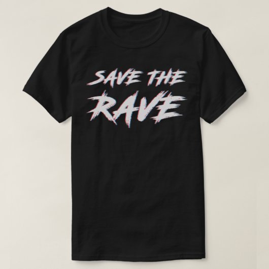 T-shirt Techno Rave Gabber Cadeau DJ EDM Clubbing Raver (Design devant)